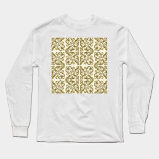 Vintage Golden Tiles Long Sleeve T-Shirt